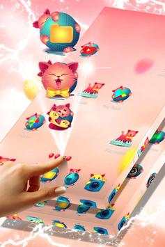 Sweet Kitty Launcher Theme screenshot 4