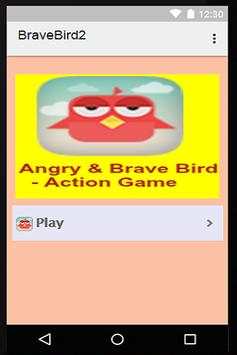 Angry & Brave Bird Action Game screenshot 1