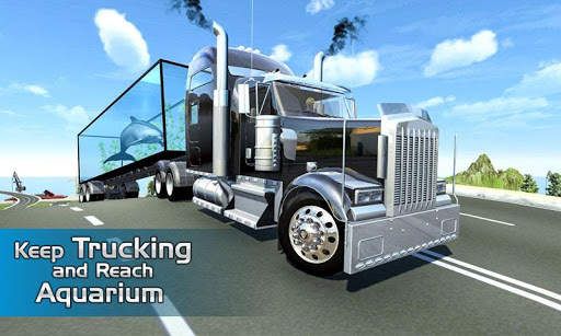Sea Animal Transport Truck Sim screenshot 4