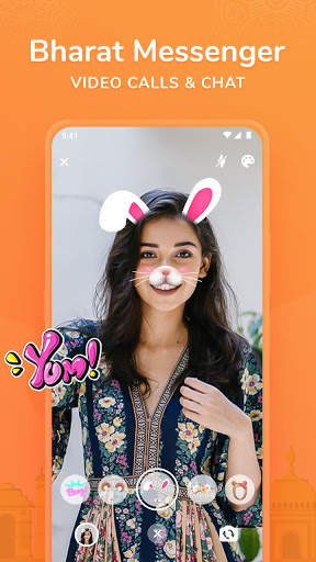 Hello Messenger : Indian Messenger & Video Call screenshot 1