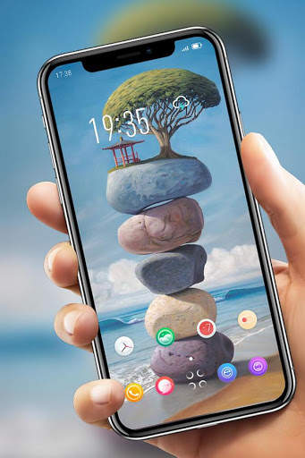Surrealism theme eucalyptus for Galaxy J2 screenshot 3