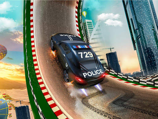 Ramp Car Jump Car Racing screenshot 2