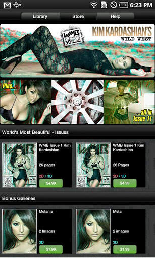 WMB 3D for Tablets screenshot 3