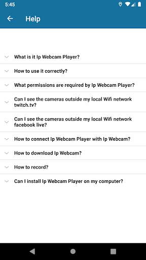 Ip Webcam Player screenshot 8