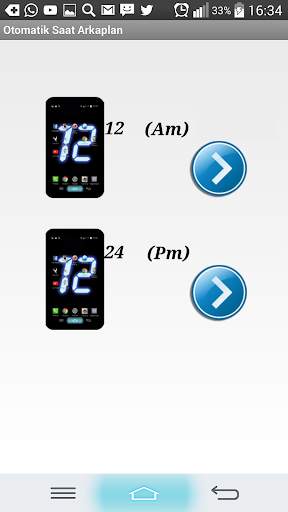 Digital Clock Wallpaper screenshot 2
