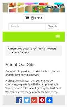Simon Says Shop screenshot 2