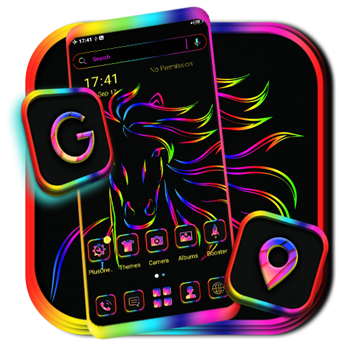 Colorful Horse Theme icon