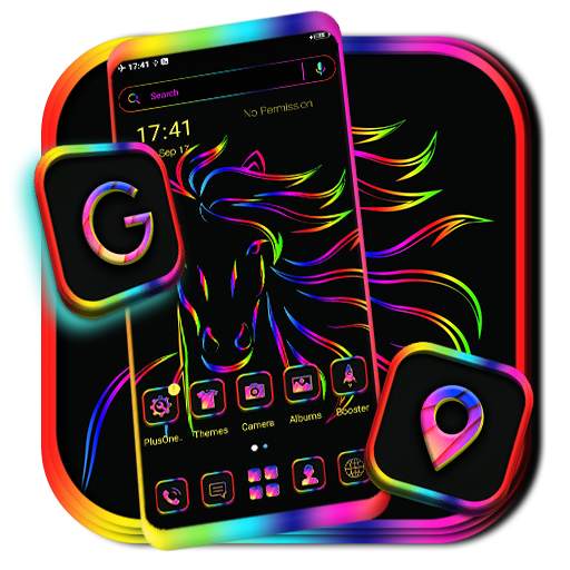 Colorful Horse Theme 1.0