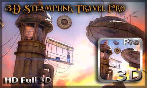 3D Steampunk Travel Pro lwp screenshot 9