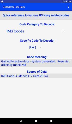Decoder for US Navy screenshot 3
