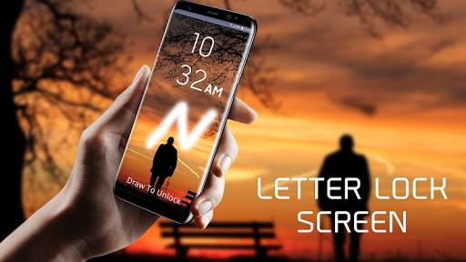 Letter Lock Screen - gesture Lock Screen screenshot 5