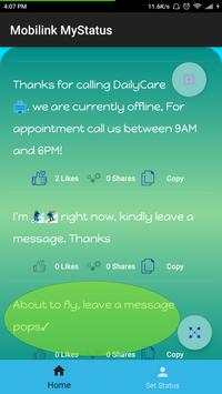 Mobilink MyStatus скриншот 6
