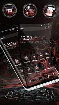 3D Horror Dark Spider Theme screenshot 3