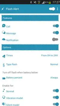 Flash Alert 2 PRO screenshot 1