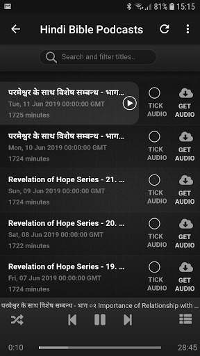 Hindi Audio Bible & Radio screenshot 10