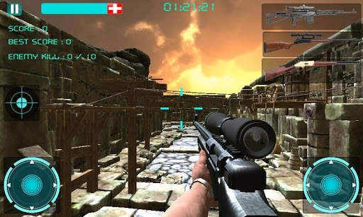 Commando Zombie Killer: Zombie Sniper Shot screenshot 2