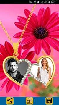 Love Locket Frames 8 تصوير الشاشة