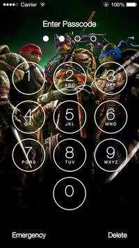 Ninja Turtles HD Lock Screen screenshot 2