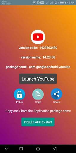 Application Package Name Checker screenshot 1