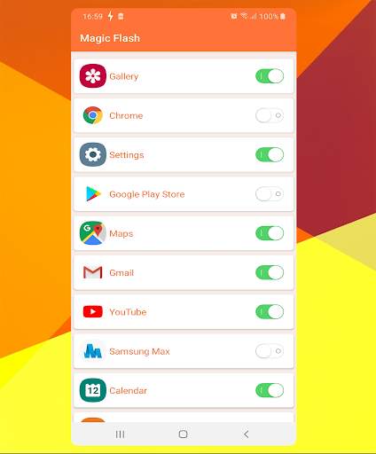 Flash notification for all screenshot 4