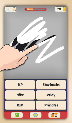 Gratta quel Logo Quiz. Puzzle game impegnativo screenshot 1