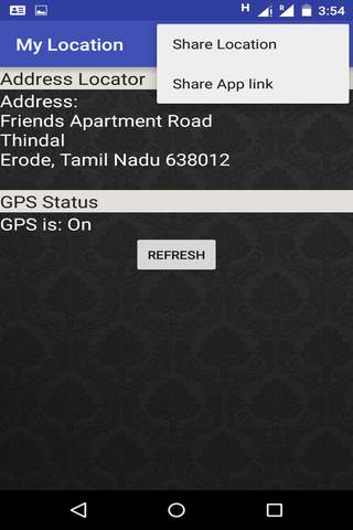 My Location screenshot 2
