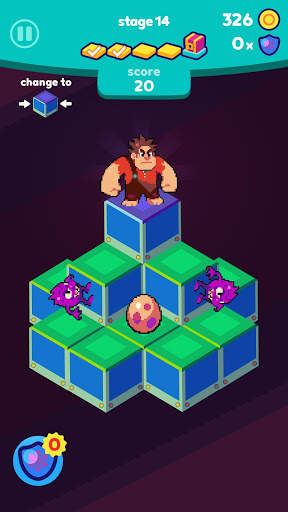 Q*bert screenshot 2