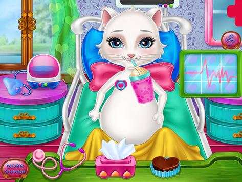 Cat Gives Birth Games screenshot 3
