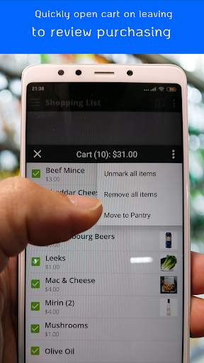 Shopping list one-handed easy: BigBag screenshot 7