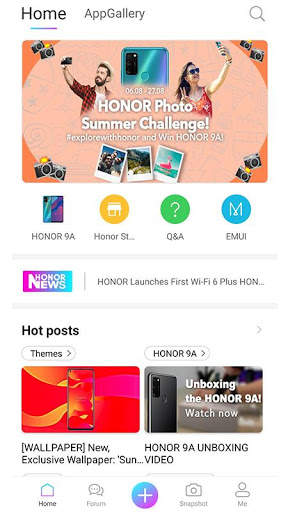 HONOR Club screenshot 1