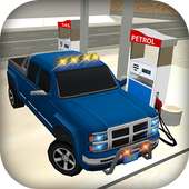 Car Driving Club Gas Station logo