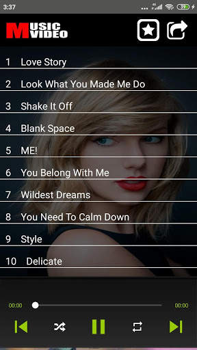 TAYLOR SWIFT Mp3 Offline & Music Video screenshot 2