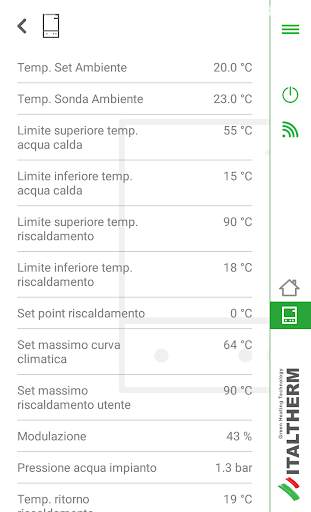 Italtherm Net APP screenshot 3