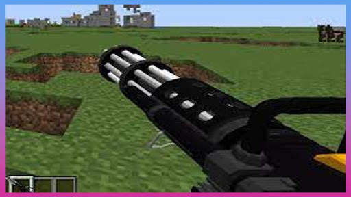 Minigun Mod for Minecraft PE screenshot 2