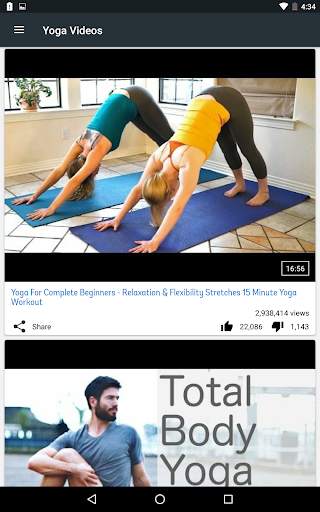 Yoga Videos screenshot 10