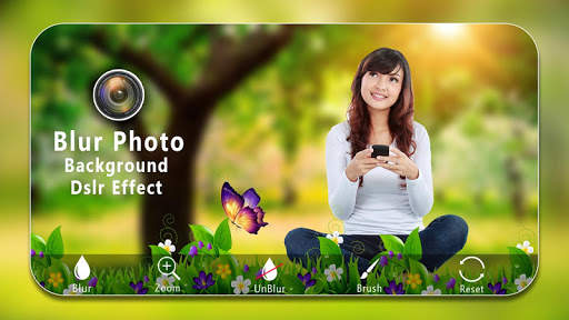 Blur Photo Background dslr Camera Effect screenshot 1