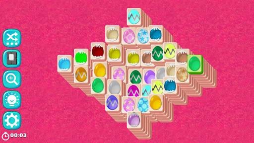Easter Eggs Mahjong - Free Tower Mahjongg Game screenshot 2