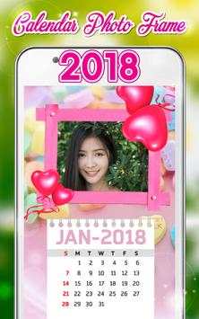 Calendar Photo Frames 2018 screenshot 1