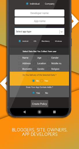 Privacy Policy Creator screenshot 3