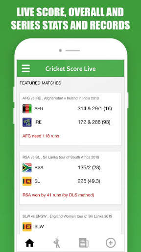 CricLive : Live Cricket Score screenshot 1