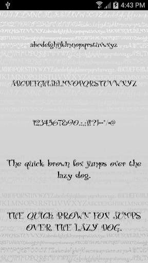 Cute Fonts for Android screenshot 3