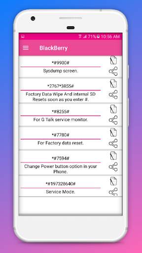 All Mobiles Latest Secret Codes 2020 screenshot 2