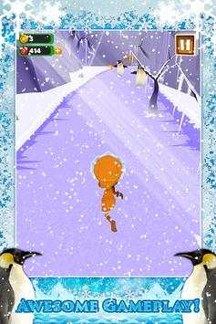 3D Frozen Girly Run Game FREE screenshot 2