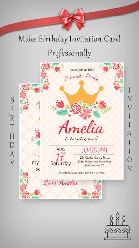 Birthday Invitation Card Maker screenshot 2