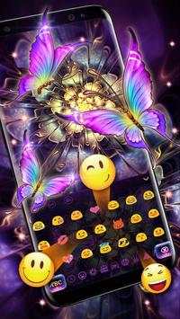 Neon Butterfly keyboard screenshot 3