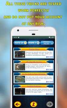 Guide For Free Fire : All tricks and diamants screenshot 1