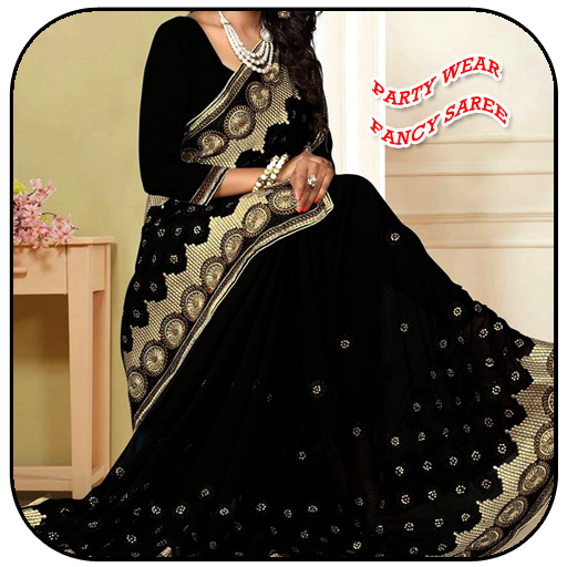 Indian Party Wear Fancy Sarees Free icon