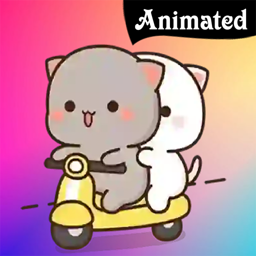 Peach Goma - Animated Stickers иконка