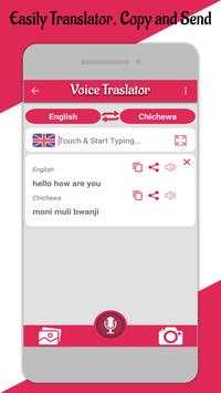 Chichewa Voice & Camera  Translator screenshot 5