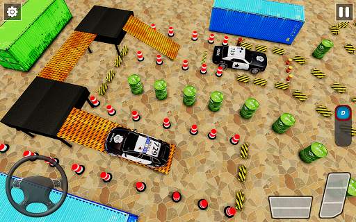 Car Games : Police Car Parking screenshot 5